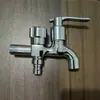 Extensión de grifo para lavadora válvula de cierre automático de agua junta dedicada de uno a dos control doble doble abierto doble salida doble propósito