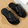 Venta Caliente en Amazon Verano Transfronterizo Chanclas para Hombre Casual de Negocios Antideslizantes Chanclas de Playa para Exteriores 5101