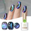 Born Pretty Popular Comercio Exterior Cuentas de Vidrio Ojo de Gato Gel, Otoño e Invierno Moderno Colorido Ojo de Gato 200 Colores Juego Completo-Mi