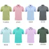 Ropa de Trabajo de Manga Corta de Verano, Camisetas, Polos Decorativos, Ropa de Fábrica, Logo Bordado Estampado