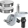 Accesorios para tapa de inodoro conexión de tornillo de tapa combinación caliente transfronteriza tapa tornillo fijo de inodoro expansión universal