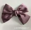 Retro Francés Satén Flor Grande para Zapato Accesorios para el Cabello en la Parte Posterior de la Cabeza Alta Gama Rojo de Internet Tarjeta para el Cabello Accesorios para el Cabello Accesorios