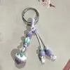 Pingente de Morango de Cerâmica Jingdezhen, Chaveiro Estilo Ins, Uso Duplo para Bolsas, Item Popular de Feira Noturna, Fornecimento Direto do Fabricante