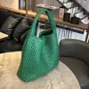 2024 nuevo bolso de alta calidad tejido a mano bolso tote grande para hombro bolso de axila bolso cubo bolso para mamá moda