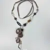 Collar con Colgante Largo Floral Bohemio Vintage Cadena para Suéter Versátil Simple de Gama Alta Accesorios Maillard