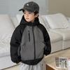 Chaqueta de Algodón Gruesa Nueva Otoño e Invierno 2026 de Hai Ma para Niños, Ropa Infantil de Moda Estilo Coreano