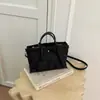 Bolso de Hombro Simple Shuai Mi Jia 2026 Nuevo Estilo Coreano Moderno Fresco Dulce Bolso de Mano para Viaje Casual Bolso Cruzado