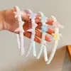 Diadema para Niñas con Tema del Océano y Dientes, Diadema de Sirena para Niños, Antideslizante, Amigable con el Cabello, Pinza para el Cabello para Lavarse la Cara