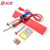 Cautín eléctrico JCD 908S 80W temperatura ajustable pantalla cautín portátil absorbedor de estaño kit de soldadura para reparación