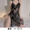 Roupa íntima divertida para postura Renda europeia e americana Uniforme tentação Pijama sexy Paixão Perspectiva Suspensórios Camisola Atacado 6032