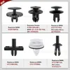 Fijaciones para Parachoques de Coche y Remaches de Nylon para Cubiertas de Guardabarros de Parachoques 120 Piezas Clips