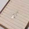 Pendente Pingente de Fivela de Sapato de Menina Anjo da Guarda Elfo do Coração de Mão Chaveiro de Bolsa Fofo Pingente Simples e Moderno