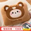 Bolsa de Agua Caliente Recargable Linda para Niña Calentador de Vientre de Invierno Peluche para Bebé Extraíble y Lavable Funda de Calentador de Manos de Dibujos Animados