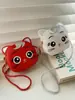 Bolsa Pequeña Infantil 2026 Nueva Bolsa Cruzada de Hombro de Gato de Dibujos Animados Lindo Accesorio de Moda Billetera para Monedas