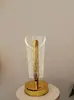 Luminária de Mesa Decorativa Criativa em Acrílico em Formato de Cintura para Bares, Hotéis, Mesinha de Cabeceira do Quarto, Ambiente Ajustável, Luminária de Mesa
