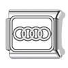 2025 Pulseira Criativa Personalizada Módulo Série Logotipo de Carro DIY Destacável Aço Titânio Módulo Italiano Pulseira Elástica
