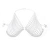 Cadena para el Pecho Comercio Electrónico Transfronterizo Más Vendido Geométrica Brillante Cadena de Pedrería Sexy Cadena para el Cuerpo de Bikini de Nightclub Estilo Sexy de Nightclub