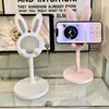 Suporte Preguiçoso de Celular Coelho para Meninas Mesa Desenho Animado Fofo Suporte Doméstico Ajustável Levanta para Relaxar as Mãos