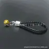 Chaveiro de Corda de Couro com Sino, Direto do Fabricante, Design de Nicho, Versátil, Estilo Ins, Adequado para Uso Pessoal ou como Presente