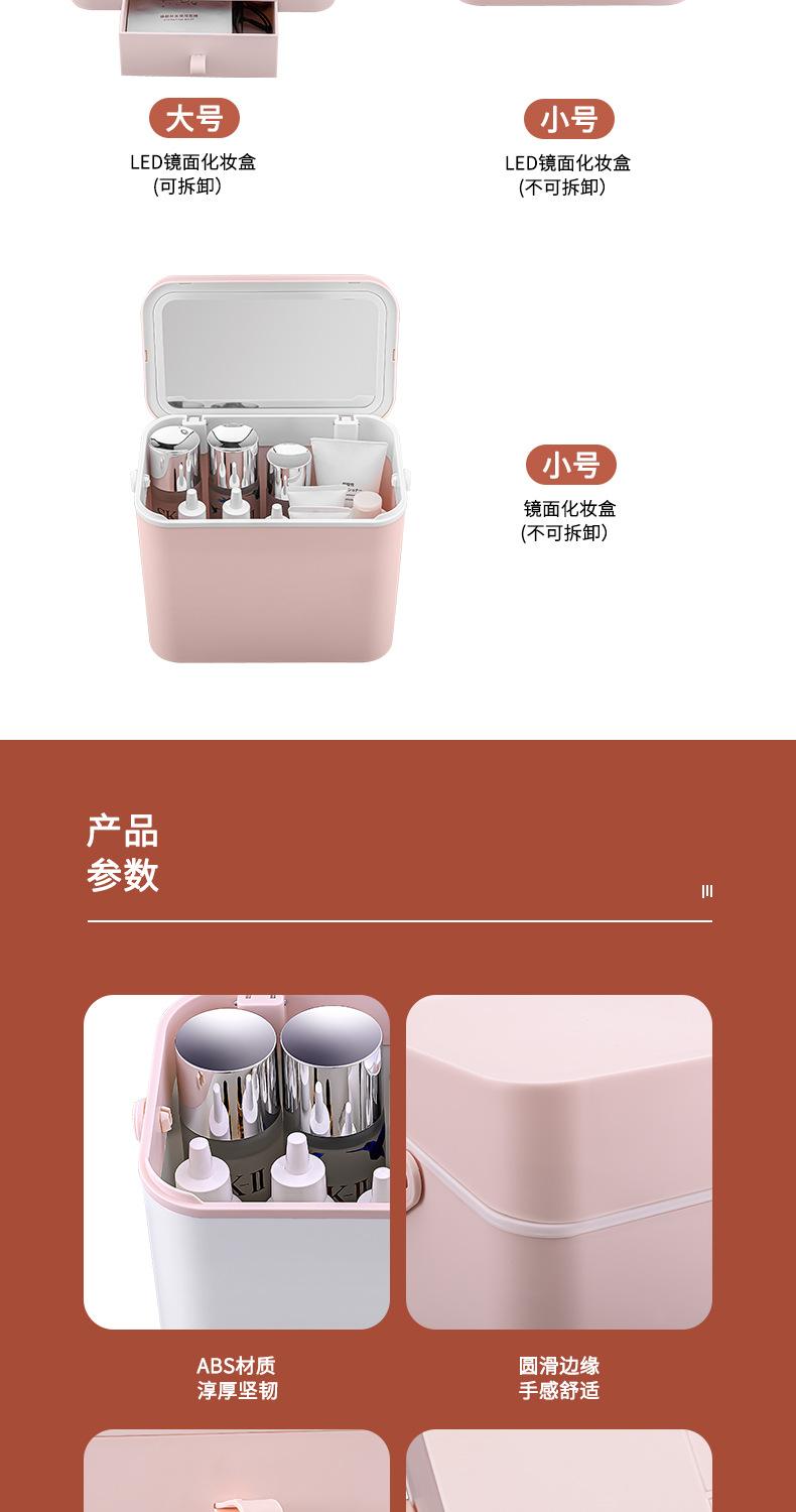 护肤品桌面置物箱