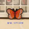 Patch de tecido para bordado de aplique de desenho animado com adesivo para roupas DIY decorativo auxiliar atacado pequena quantidade