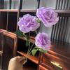Rosas de Terciopelo Simuladas, Flores Artificiales, Flores Falsas al por Mayor, Accesorios para Fotografía Transfronteriza, Flores Simuladas, Flores de Boda, Rosas