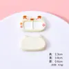 Consola de Juegos de Dibujos Animados Colorida Gato Accesorios de Resina Comida Artificial Juguete Plato Casa de Muñecas DIY Decoración de Cocina Adornos