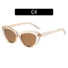 Nuevas gafas de sol de moda europeas y americanas estilo ojo de gato triángulo personalizado para fotografía callejera gafas de sol para mujer gafas de sol de moda transfronterizas
