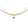 Collar Vintage de Piedra Ojo de Tigre para Mujer, Estilo de Corte, Lujo Ligero, Nicho, Sensación de Gama Alta, Accesorios de Cadena para Suéter de Otoño e Invierno