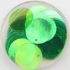 Agujero lateral de 20 mm pieza brillante pieza colgante cuenta diy accesorios hechos a mano para ropa ropa de baile zapatos sombrero decoración 10g