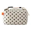 Bolsa de almuerzo de pana colorida para estudiantes y trabajadores de oficina, bolsa de almuerzo portátil linda, impermeable, aislada, bolsa térmica