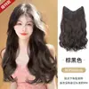 Extensión de cabello de una pieza para mujer, cabello largo y liso instantáneo, invisible, sin costuras, voluminoso, mejora natural del cabello, extensión de cabello realista en forma de V