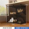 Gaiola para Gatos Quente de Inverno Doméstico Gato Multi-Andares Villa com Banheiro Espaço Extra Grande Armário para Gatos Ninho Pequeno para Gatos Interno