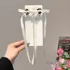 Horquilla de lazo para niña dulce, pinza para el pelo con forma de princesa, pequeña, para la parte posterior de la cabeza, tocado de alta gama