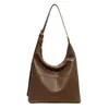 Bolso de mano grande de moda estilo coreano para mujer 2023 nuevo bolso tote plisado de alta calidad bolso de hombro de moda