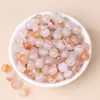 Ágata Rayado de Café de Alta Gama Cuentas Sueltas Accesorios DIY Enfilado Macarrón Pulsera de Múltiples Gemas Collar Cuentas Espaciadoras Accesorios