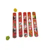 Pulsera de Navidad de PVC con diseño de dibujos animados, anillo de slap, juguete para niños, del fabricante, en stock