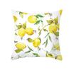 Funda de almohada estilo nórdico ins Verano Amarillo Limón Estampada Funda de almohada Cubierta para cojín de sofá shopee Frontera Hogar