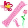 Producción diy para niños para crear nueva barra giratoria de colores siempre cambiantes raíz del cabello juguete hecho a mano obra de arte 150 Piezas