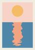 Pintura a Óleo Digital DIY Sudeste Asiático Lazada Shopee Transfronteiriço Série Nascer do Sol 20X30 30X40Cm
