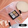 Manicura Polvo Espejo Mágico Sólido Manicura Polvo con Brillo Polvo Láser Polvo para Uñas Súper Flash Paleta Combinación de Polvo Espejo Mágico Sólido Mejorado