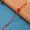 Pequeño Nudo de Hilo de Jade Nudo Chino Borla Fleco Accesorio Cuerda Cuerda para Colgar Marcador de Libros Bolsita Accesorios Colgante Fabricante Venta Directa Al por Mayor