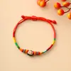 Accesorios para el Festival del Bote del Dragón Bolsitas Perfumadas Bordado Hecho a Mano DIY Tejido de Cuerda de Cinco Colores Zongzi Estilo Antiguo Hojas Iridescentes Accesorios Venta al por Mayor