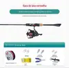 Vara de Estrada Microlight Ultra Leve Carbono Sólido Vara de Estrada Makou UL Vara Sólida Super Macia Vara de Pesca Ligeiramente Branca
