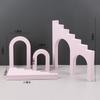 Accesorios de Fotografía Cubo Geometría Hueca Trapezoidal Adornos de Fotografía Fondo de Fotografía Accesorios de Fotografía Simples ins