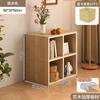 Estantería de Piso Estilo Tronco Gabinete de Pared Integrado Gabinete de Almacenamiento Gabinete de Almacenamiento para Sala de Estar Gabinete Prellis de Estilo Japonés Doméstico Madera Maciza