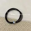 Estilo Coreano Estilo Fresco Estilo Mori Cuerda para el Cabello de Alta Elasticidad Cuerda para el Cabello Simple Versátil Goma para Cola de Caballo Cubierta de Cuero Colorida