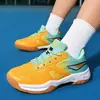 Zapatos de Bádminton al por Mayor para Hombres Mujeres Niños Entrenamiento Profesional Transpirables Zapatos de Tenis Niños Estudiantes Competición Deportiva Zapatos de Tenis de Mesa