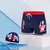 Maiô Infantil para Meninos Profissional de Secagem Rápida para Crianças Grandes Maiô de Camada Dupla Anti-constrangimento para Meninos traje Verão
