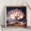 Amazon caliente pintura de diamantes 5D vida paisaje árbol diy transfronterizo sala de estar pintura decorativa fabricantes mayoreo Marsella